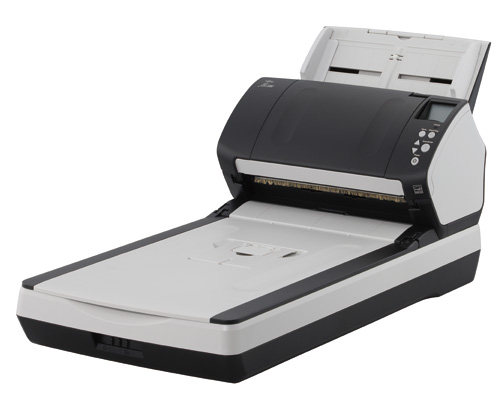 scanner Fujitsu fi-7280 flat bed + adf - Click Image to Close